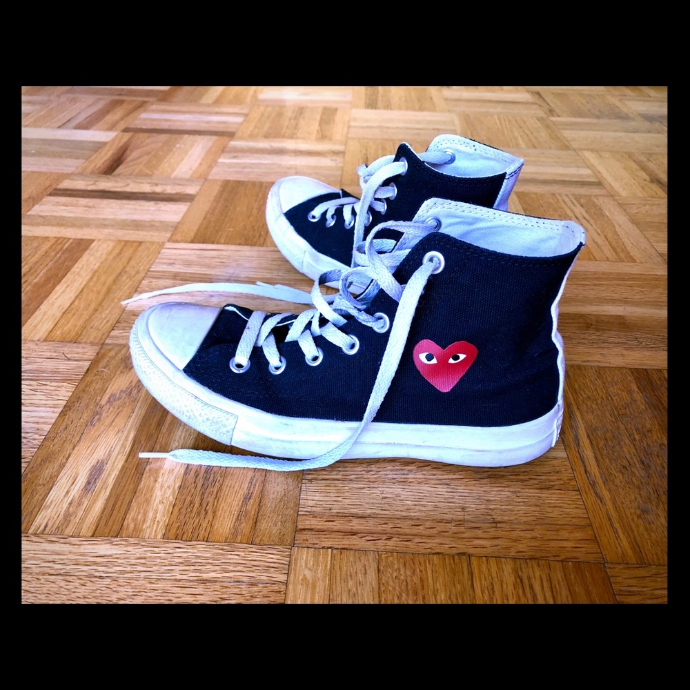 Comme des Garcons Play X Converse unisex chucks